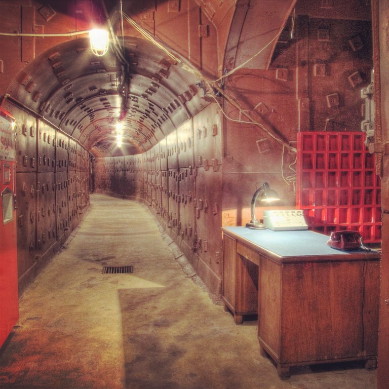 Underground bunker in Moscow