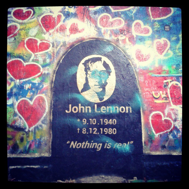 Prague S John Lennon Wall Urban Adventures Blog