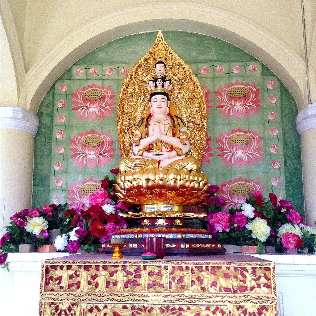 shrine at Kek Lok Si Temple