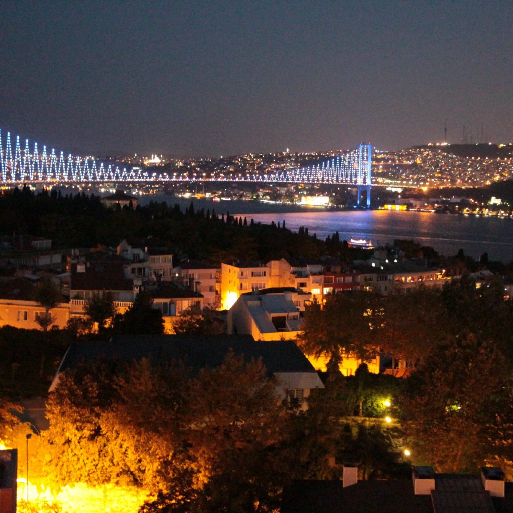 bosphorus bridge in istanbul