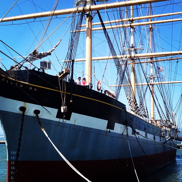 boat docked at fisherman's wharf in san francisco