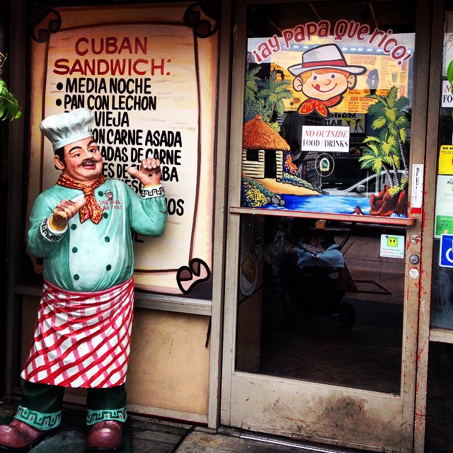 cuban sandwich shop exterior