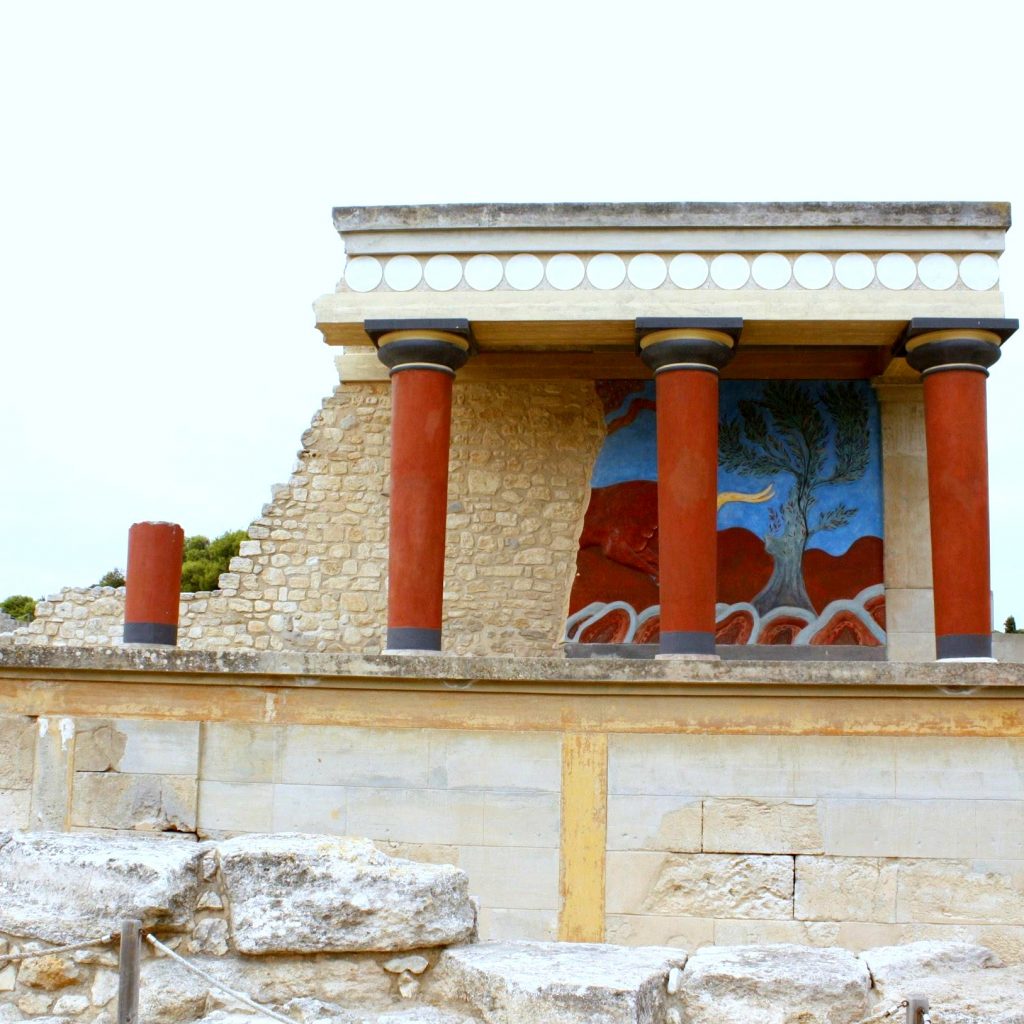 ruins of knossos crete