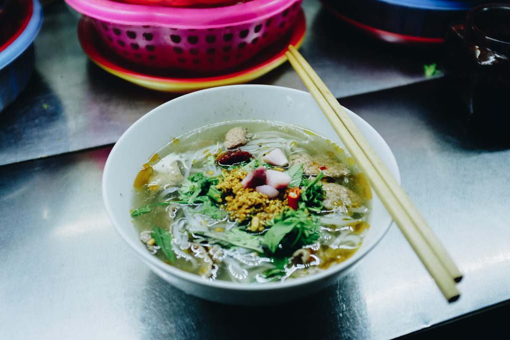 bowl of pho in Vietnam