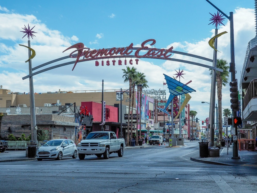 arch for Fremont Street in Las Vegas