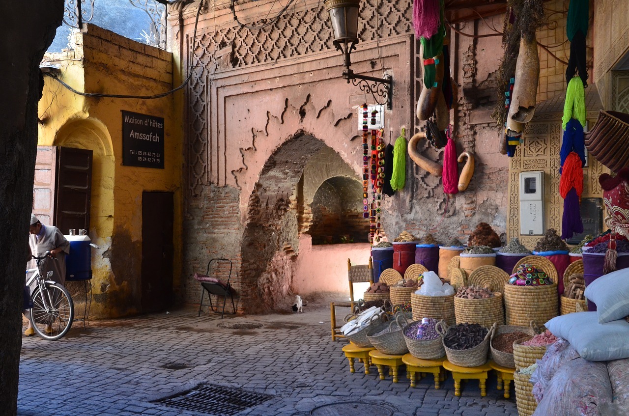 Marrakech bazaar