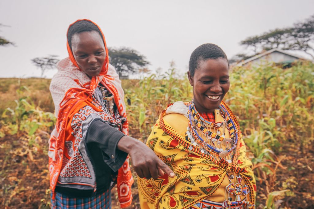 Masaai women in Kenya