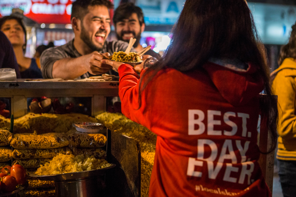 Bhelpuri is the best street food in Delhi - Urban Adventures