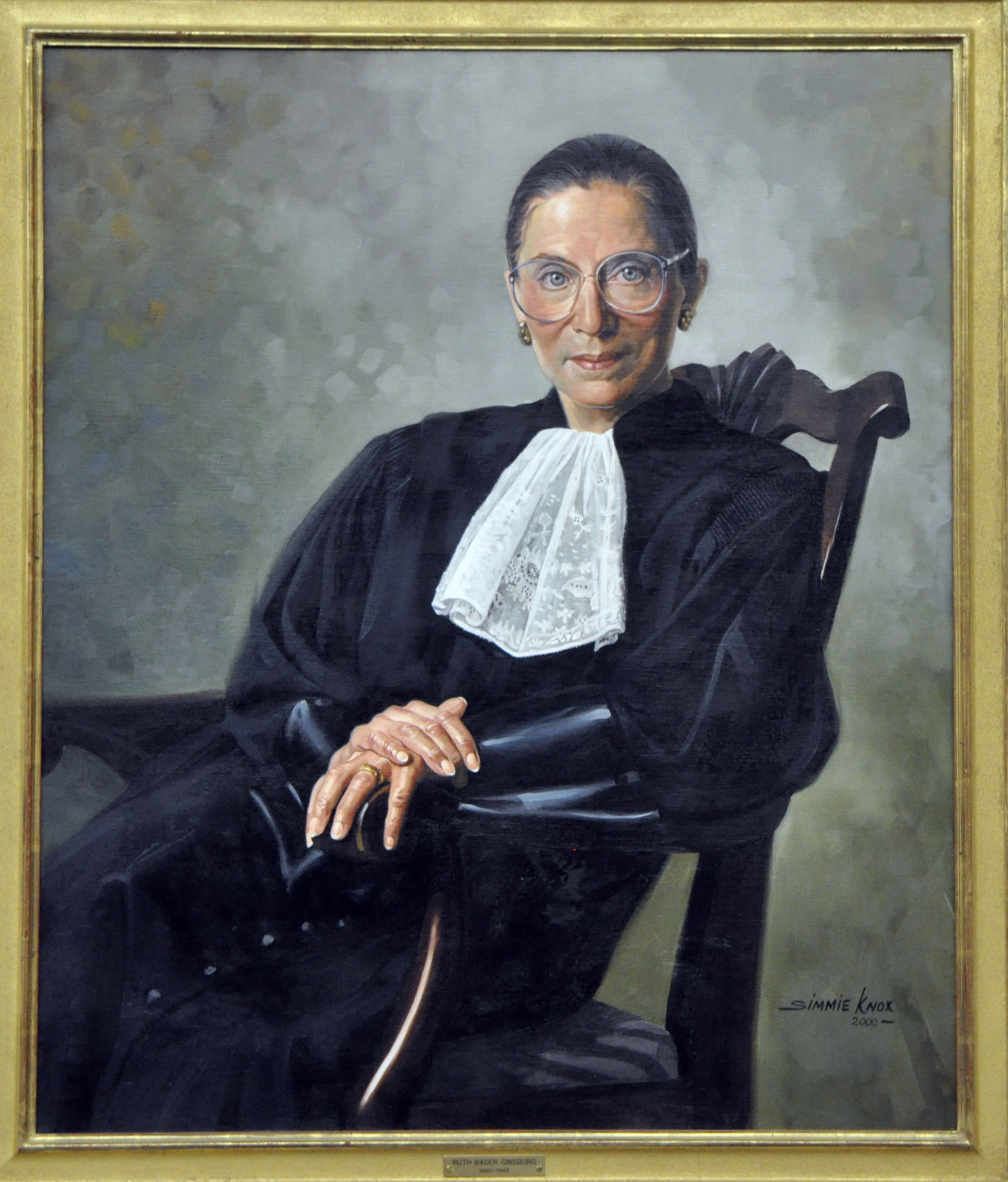 Ruth Bader Ginsburg portrait