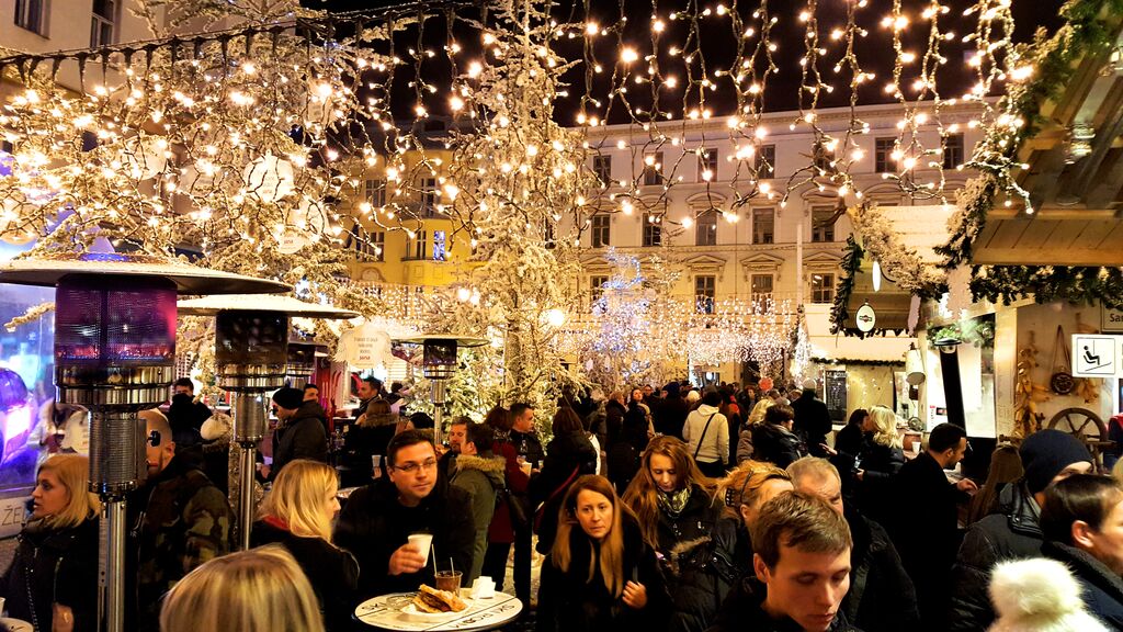 Christmas lights in Zagreb